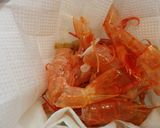 枝豆だんごの濃厚海老スープで焼きビーフン作り方5写真