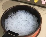 プチッと鍋で簡単しらたき冷麺作り方1写真