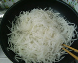 ★簡単！鍋つゆで美味しい＊大根しりしり＊作り方4写真