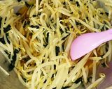 オクラとモヤシの中華あえ。作り方2写真
