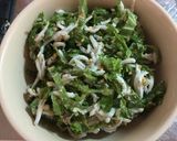 超簡単！シソ大量消費 シソが主役しらす丼作り方2写真