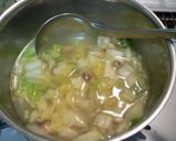 白菜で酸っぱ辛い酸辣湯(スーラータン）作り方4写真