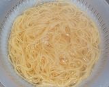 たらこふりかけのクリームスパゲティー作り方3写真