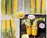 朝採りコーンdeレンチン！キレイハナ風〜作り方4写真