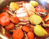 豚ヒレ肉の野菜ジュース煮込み作り方4写真