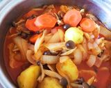 豚ヒレ肉の野菜ジュース煮込み作り方5写真