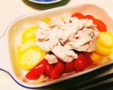 野菜とささ身のレンジ蒸し作り方11写真