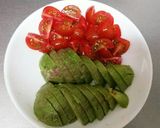 簡単♪美味しい♪アボカド＆タコライス作り方1写真