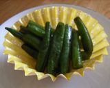 簡単お弁当のおかず　緑のおかず作り方15写真