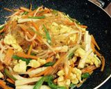 もっちもち！野菜たっぷりくずきり炒め作り方5写真