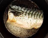 スキレットで簡単！野菜と鯖のチーズ焼き♡作り方2写真