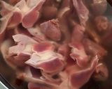 簡単!鶏肝煮作り方1写真
