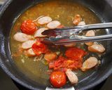 爽やかに♪ソーセージとレモンのパスタ作り方5写真