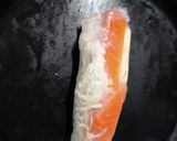 サーモンとチーズの簡単生春巻きサラダ作り方7写真