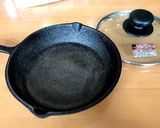 スキレット鍋であつあつふわふわお好み焼き作り方1写真