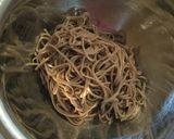 ふわシュワ！納豆とはんぺんのサラダ風蕎麦作り方2写真