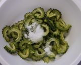 卵ふっくら♡スパムのゴーヤチャンプルー作り方4写真