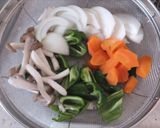 簡単!あまった唐揚げで作る酢鶏作り方2写真