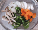 簡単！あまった唐揚げで作る酢鶏作り方2写真