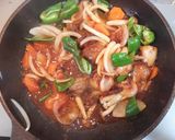 簡単!あまった唐揚げで作る酢鶏作り方6写真