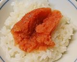 ＊ごま油香る明太子ご飯作り方1写真