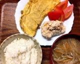 パンにもご飯にもあう！①納豆オムレツ作り方6写真