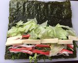 海苔で巻きやすい！多国籍な生春巻きサラダ作り方6写真