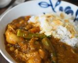 鶏手羽元とひよこ豆の夏カレー作り方8写真