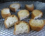 野菜ジュースdeしみしみ～パングラタン♪作り方1写真