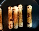 ちくわ焦がしポン酢作り方3写真