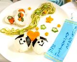 《幼児食》七夕プレート☆★作り方4写真
