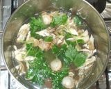 基本の中華スープ♪簡単舞茸ホタテ春雨作り方9写真