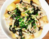豆腐巾着の豚バラ巻きあんかけ作り方5写真
