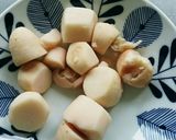 里芋の味玉合え作り方1写真