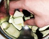 レンジで簡単！ピリ辛茄子の和風冷製パスタ作り方1写真
