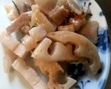 弁当のおかず☆中華の素でレンコン炒め♡作り方2写真
