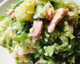 夏野菜たっぷり!!豆腐とポテトのサラダ作り方4写真