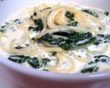 絶品★生クリームだけ！ほうれん草パスタ作り方5写真