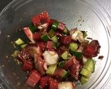 アボカド&マグロのコチュジャン漬け丼作り方3写真