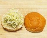 メンチカツバーガー作り方3写真