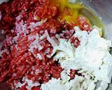 パプリカとピーマンの肉詰め作り方1写真