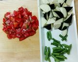 簡単！夏野菜のカレースープ作り方1写真