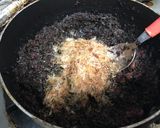 赤紫蘇の絞りかすで、酸っぱいしその佃煮作り方6写真