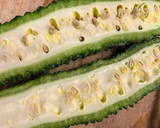 ゴウヤと厚揚げの野菜炒め作り方1写真