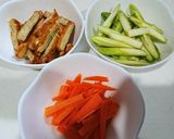 アスパラとかまぼこ炒め作り方1写真