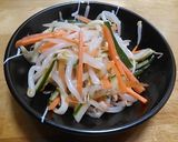 もやしときゅうりとにんじんの甘酢和え作り方4写真