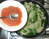 簡単・明太子炒め♪豚肉・えのき茸・三つ葉作り方14写真