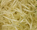お酢でさっぱり♪もやしのにんにく炒め作り方1写真