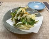 白魚と芹の小さなかき揚げ☘️作り方4写真