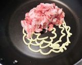 隠元とジャガイモと豚肉のマヨネーズ炒め作り方3写真